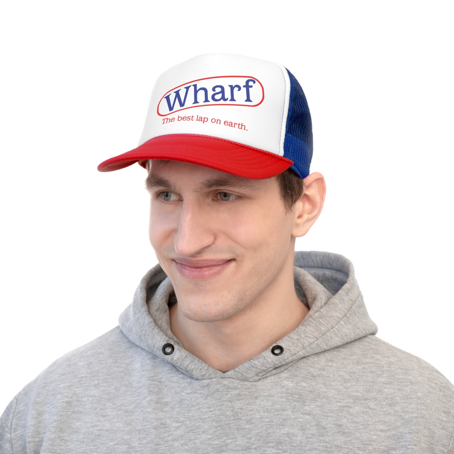 The Wharf: Best Lap on Earth Trucker Hat