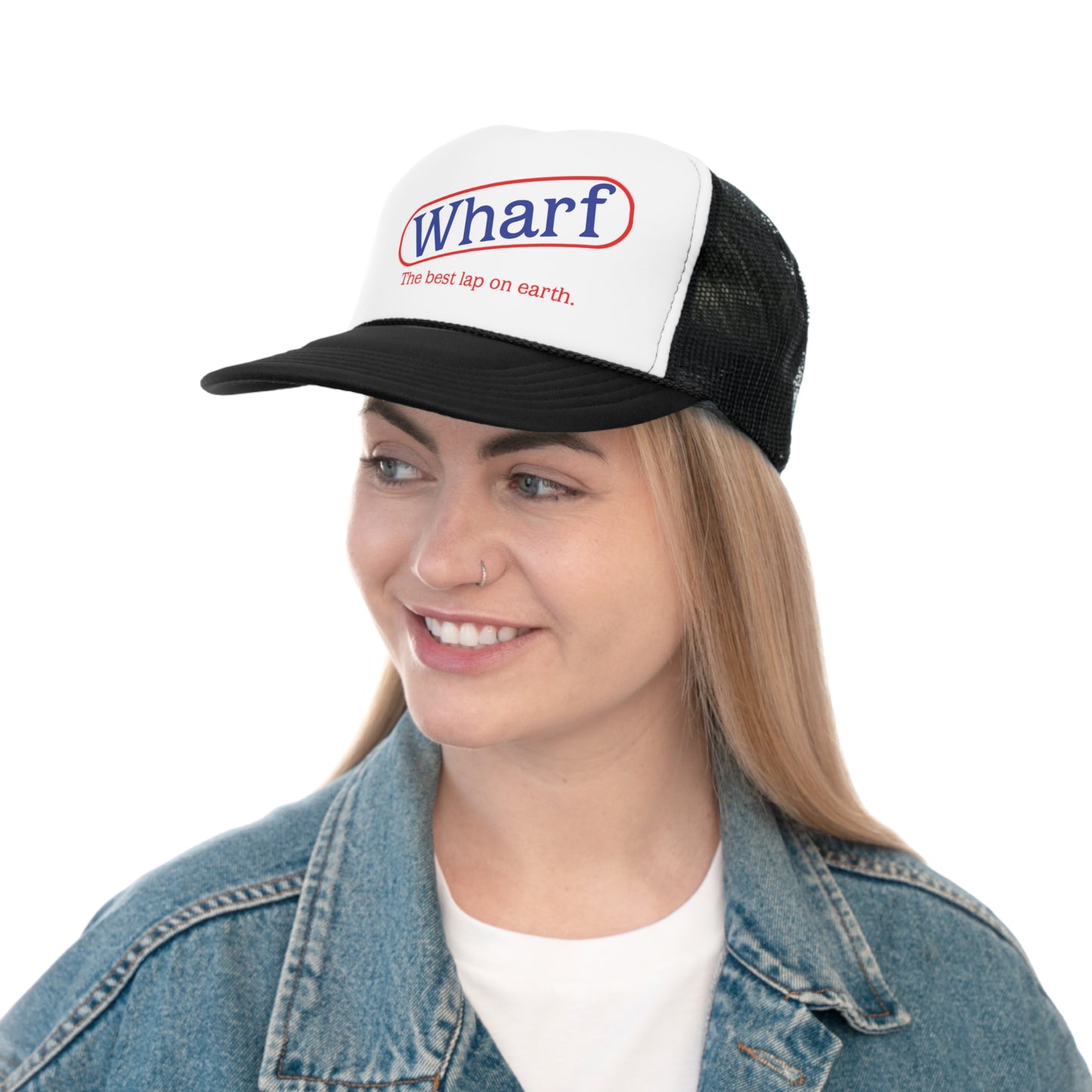 The Wharf: Best Lap on Earth Trucker Hat