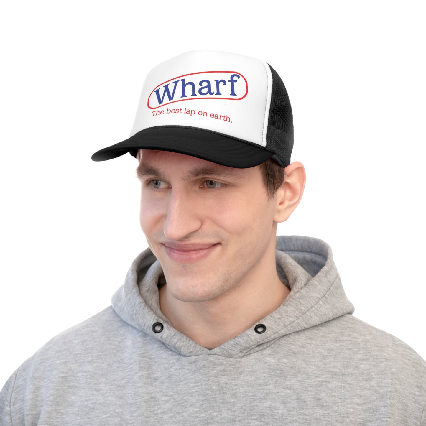 The Wharf: Best Lap on Earth Trucker Hat