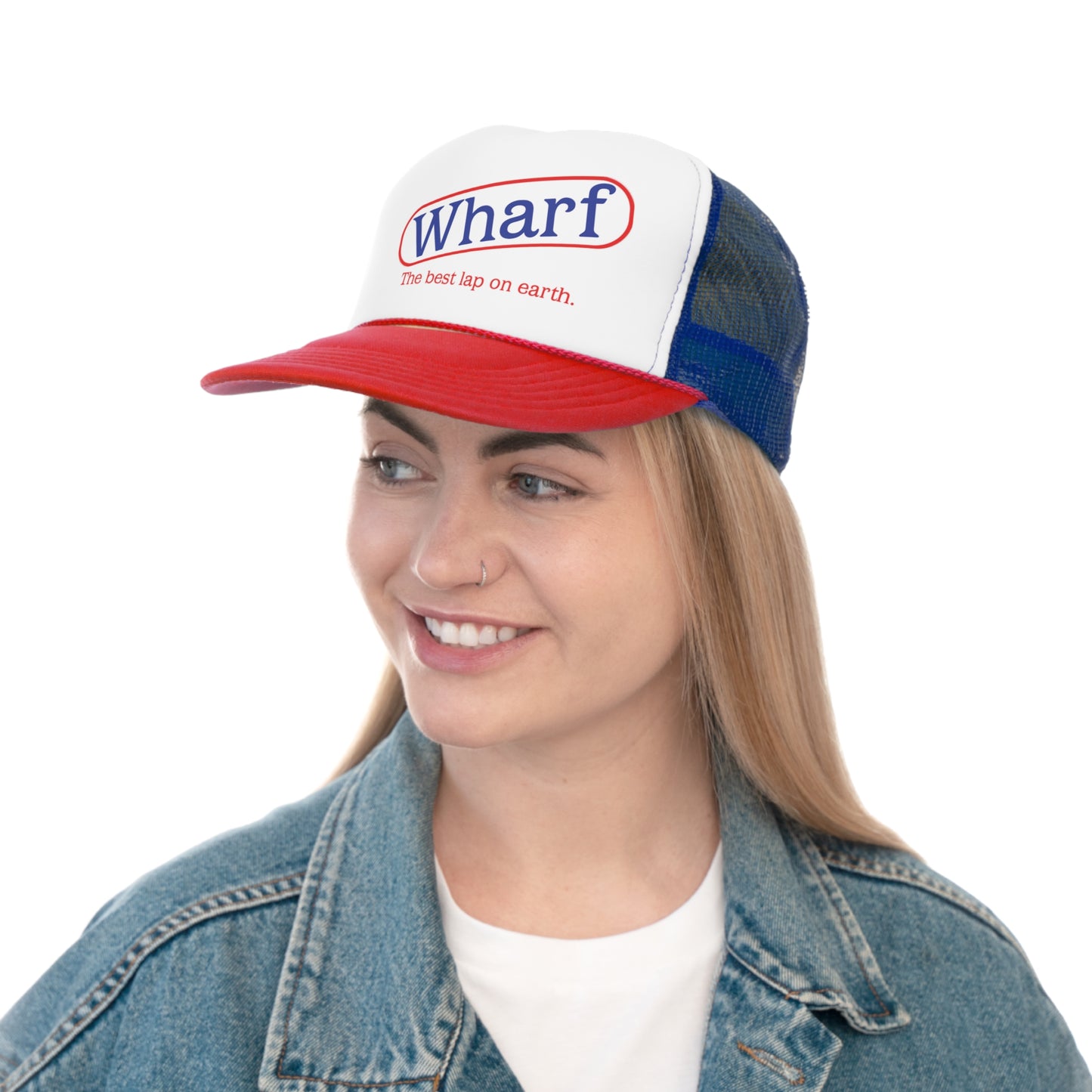 The Wharf: Best Lap on Earth Trucker Hat